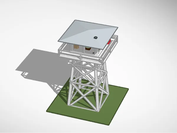 Tour de guet Two Forks — Firewatch