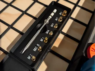 Gridfinity CNC Kitchen heatset inserts