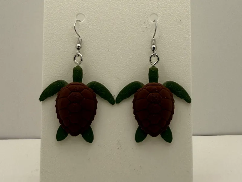 Sea Turtle Earrings (0.2nn Optimized)