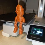 Артикулирана фигурка Gingerbread Flexi за коледен декор