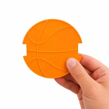Accesorio para sujetar ligas de cabello: Basketball Ponytail Holder | Hair Tie Organizer — vista de referencia 3