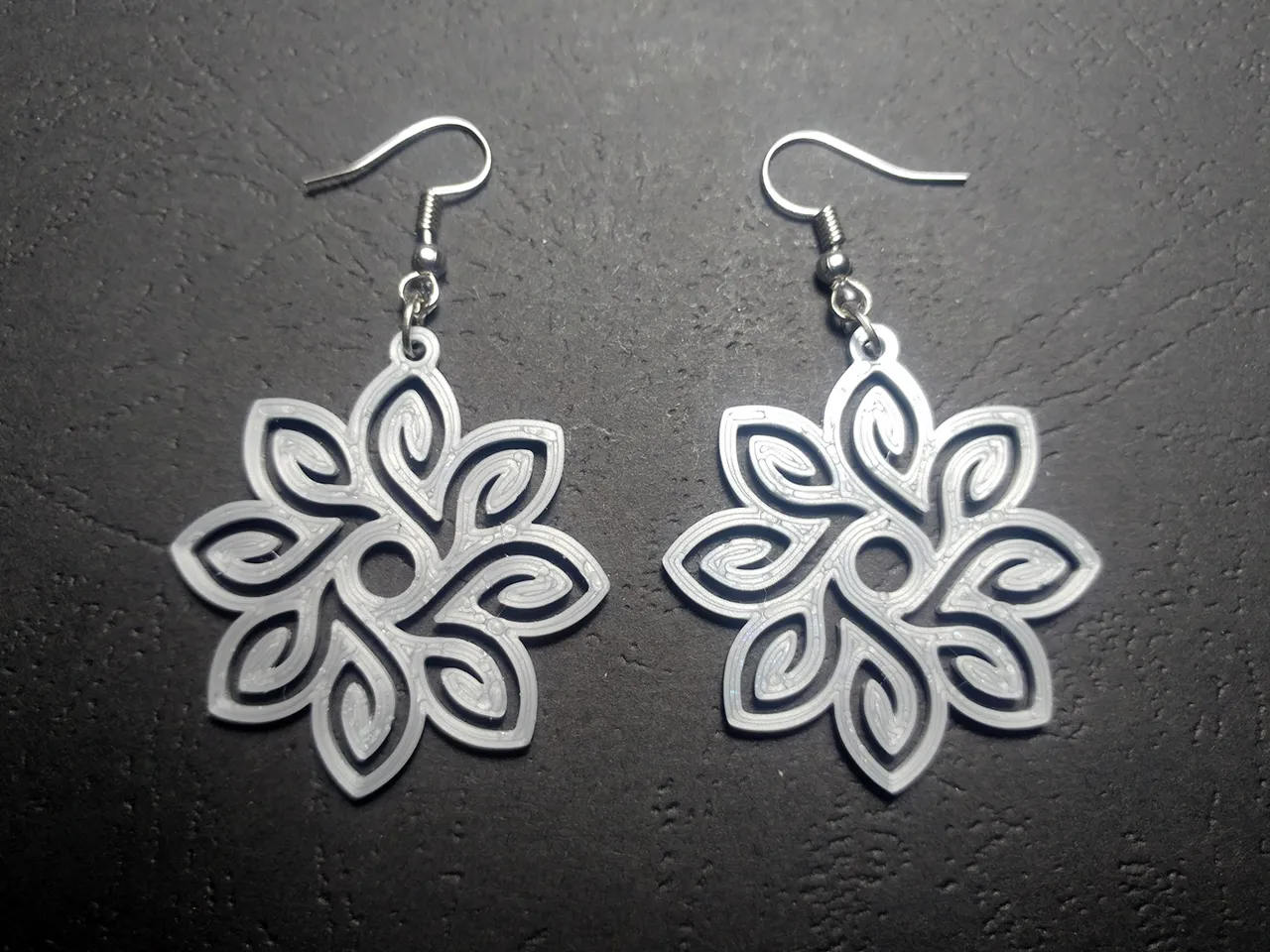 Bloom of Symmetry Earrings view 3