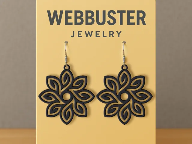 Bloom of Symmetry Earrings
