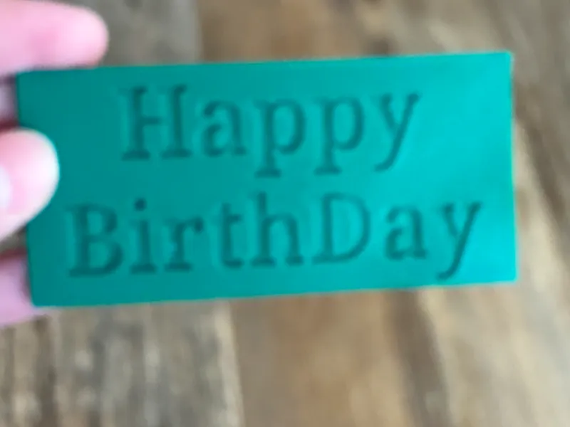 Happy Birthday Sign
