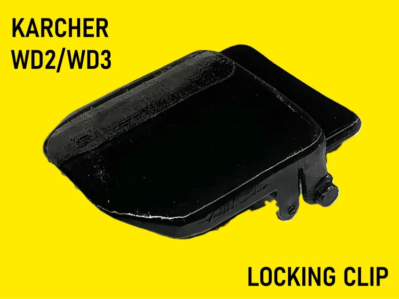 Clip chiusura Karcher WD2/WD3 bidone aspiratutto
