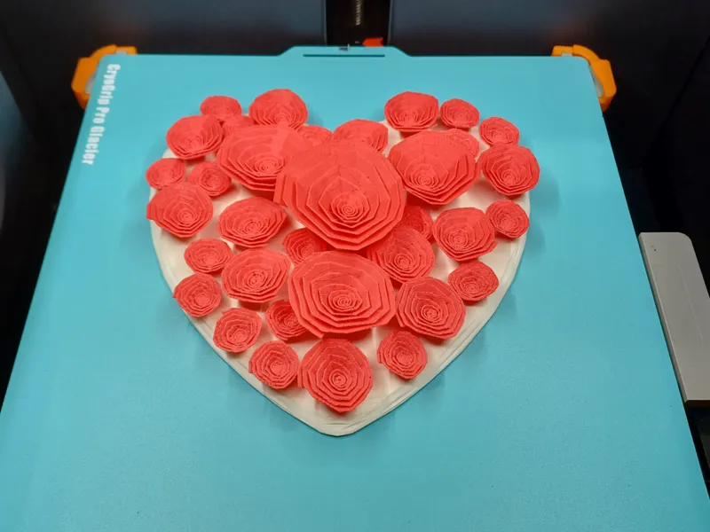 Crafting Rose Heart