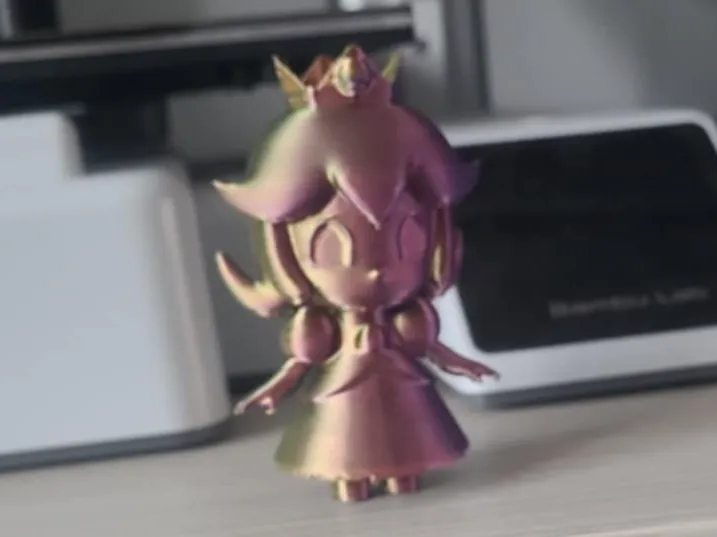 Mario Bros Princess Peach - Free 3D Print Model - MakerWorld