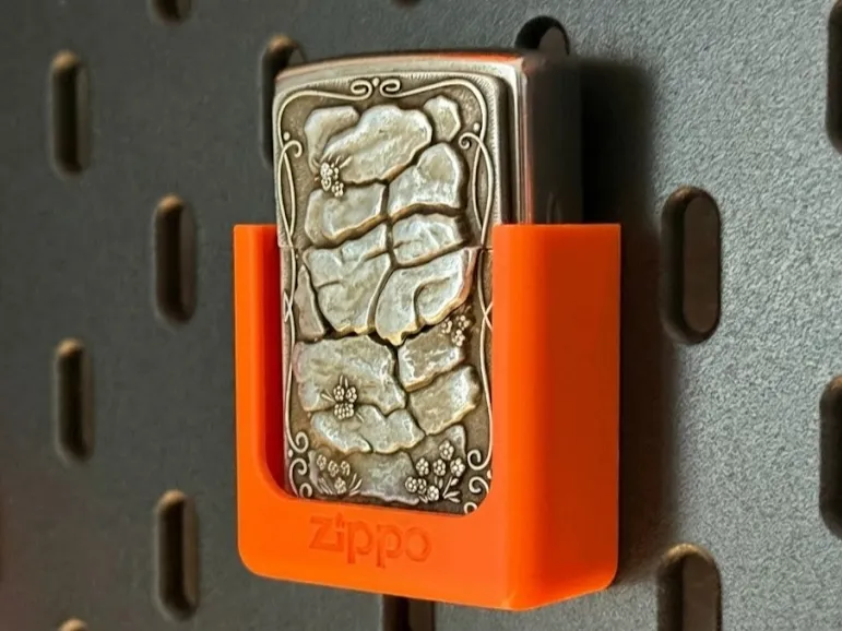 Skadis Mount für Zippo Feuerzeug