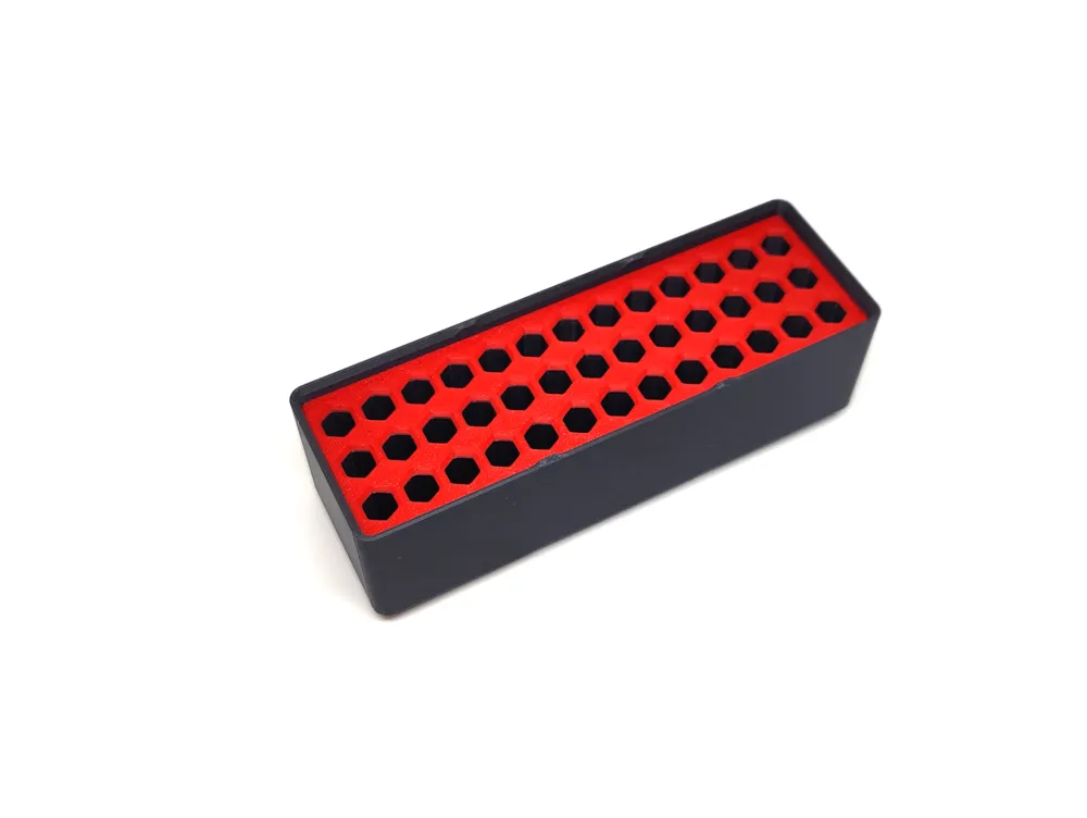 Long Hex Bit Holder for 39x bits Gridfinity 1x3x5u by Ravnoposeven ...