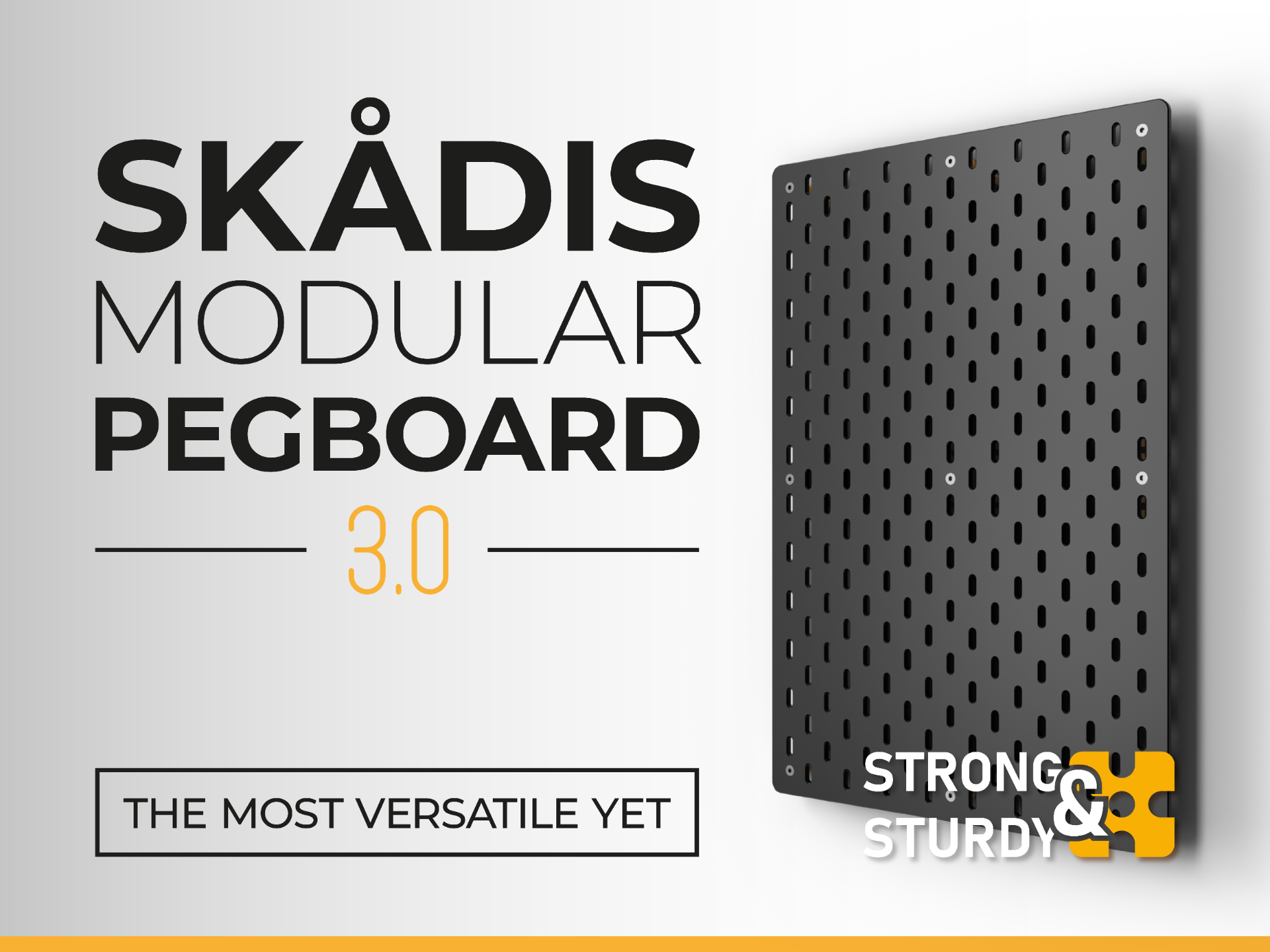 IKEA Skadis modular pegboard 3.0