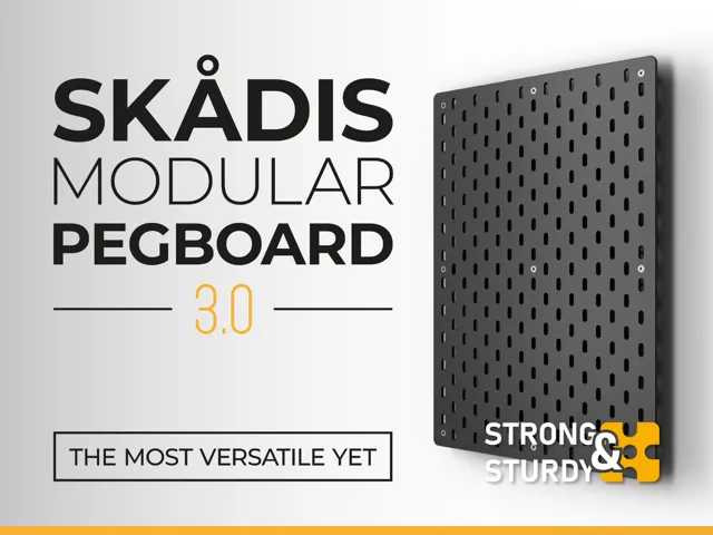 IKEA Skadis modular pegboard 3.0