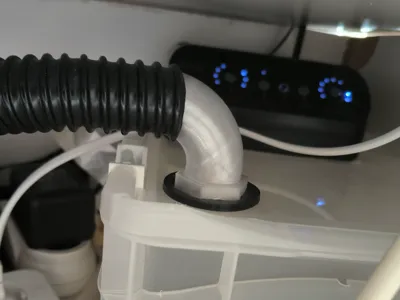 Hose barb 90 degree 3/4" x 25 mm