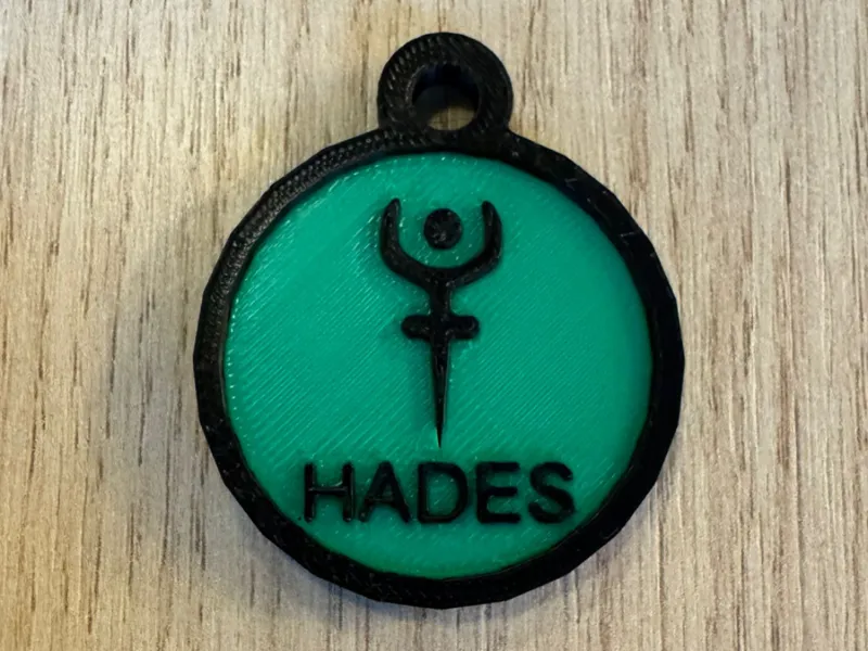 Hades Keychain (Greek Mythology)