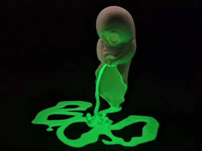 BoOoooO!!! (Sweet little ghost peeing) [NO AMS]