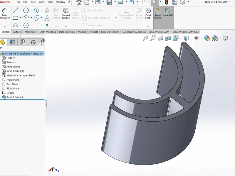 SBA3 Shape Maintainer During Storage ;)