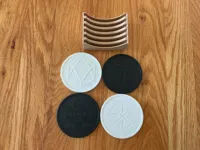 0.2mm layer, 1 walls, 8% infill - NO AMS