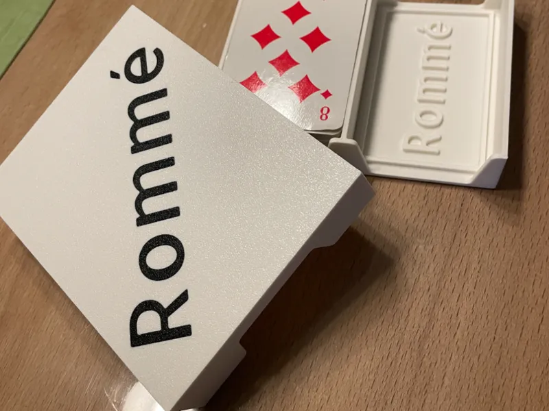 Box für Rommé Karten