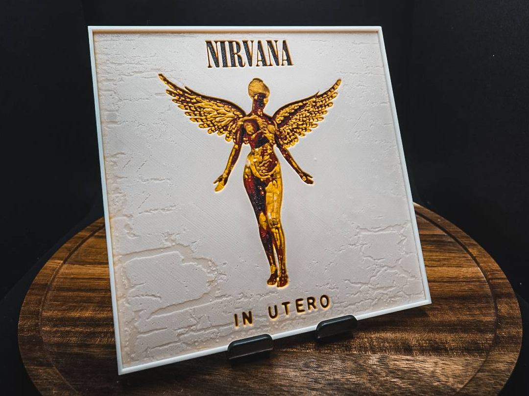 Nirvana – In Utero (Album Art - HueForge)