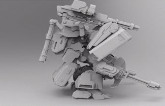 解限机 三角龙 高精度一体化打印模型