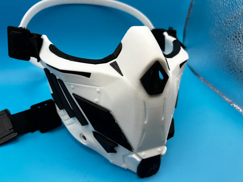AMS print in place Cyberpunk Mask