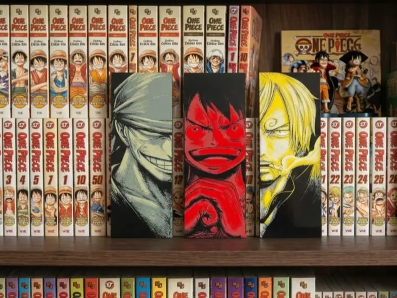 One Piece Monster Trio Wall Art - Multicolor Print