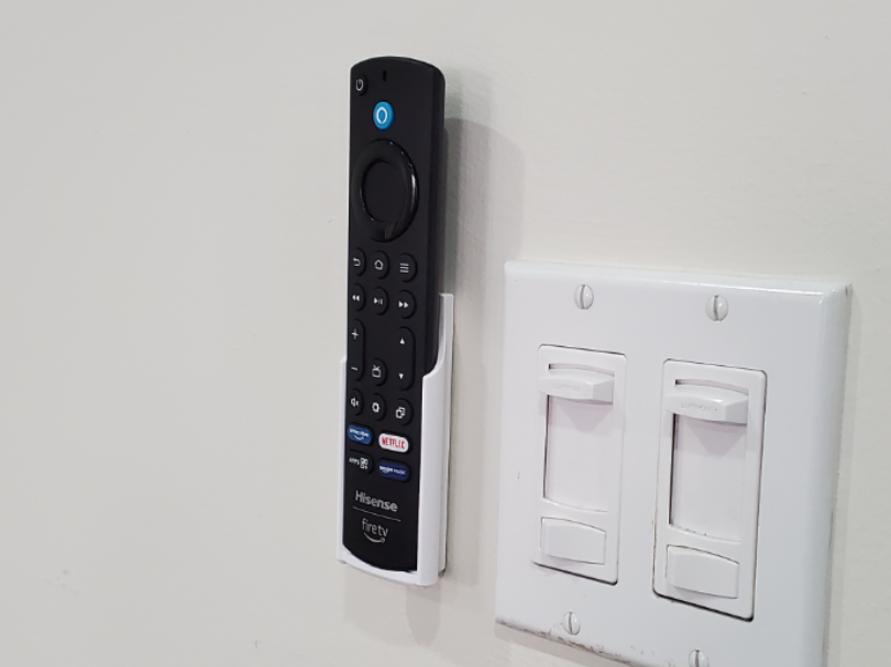 Fire TV Remote Tape-On Wall Holder