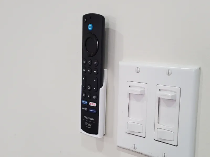 Fire TV Remote Tape-On Wall Holder