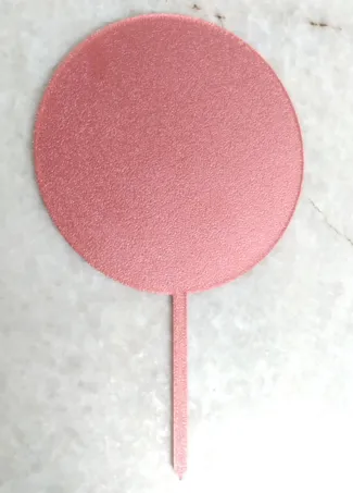 Blank Round Cake Topper 10cm x 2mm
