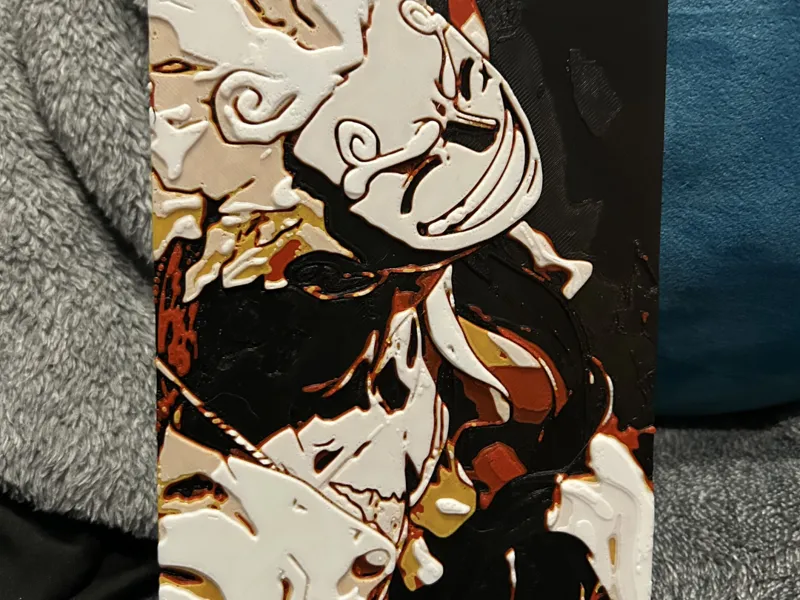 Gear 5 Luffy HueForge | One piece