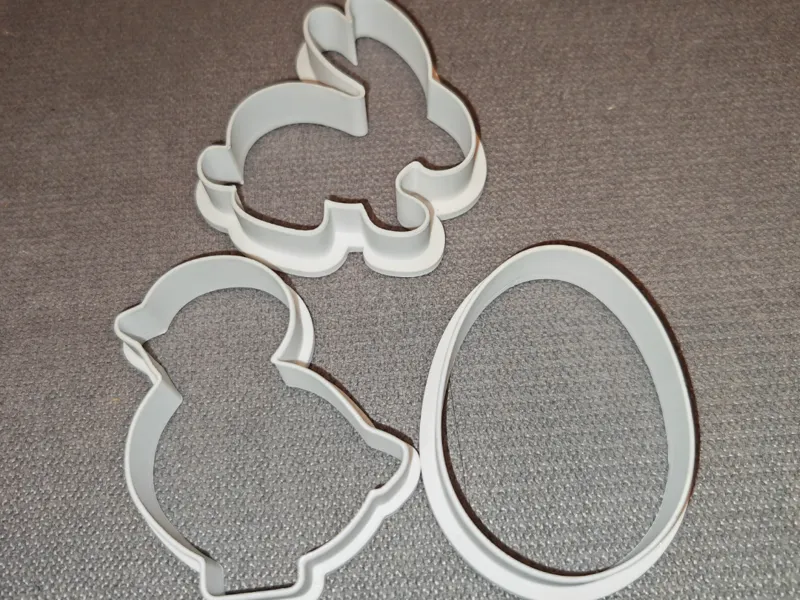 classic Easter cookie cutters
