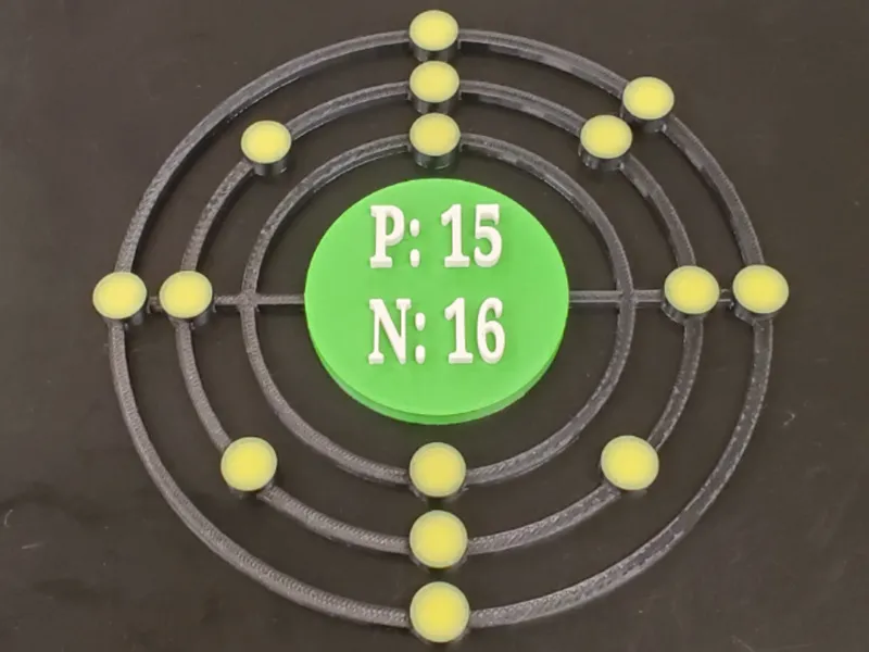 Phosphorous Bohr Model