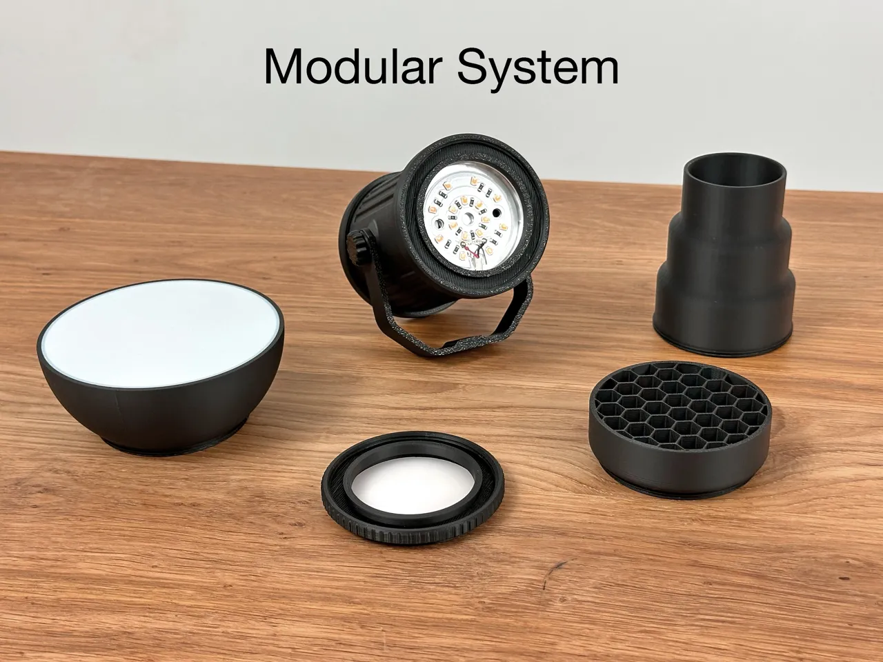 Mini LED Studio Spotlight Lamp / Softbox view 4