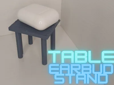 Table Earbud Stand (SUPER USEFUL)