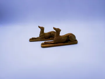 Figura decorativa: WLM - Pair of VIntage Greyhound Statues — vista de referencia 3