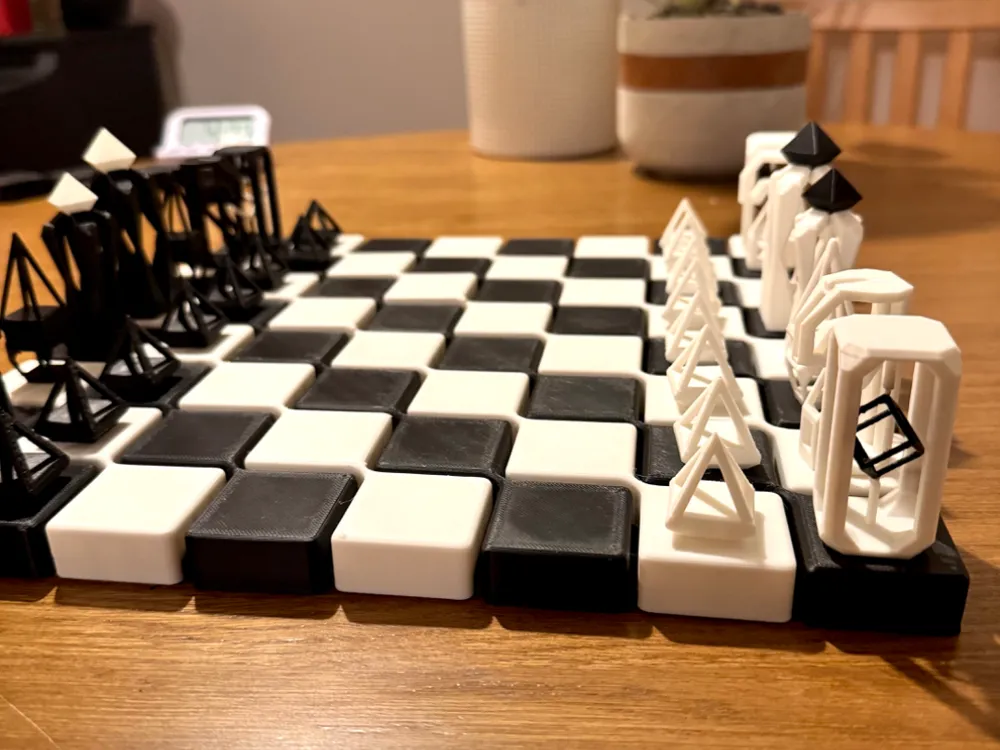 geometric-chess-set-by-modelermold31415-makerworld-download-free-3d-models for Free Printable Chess Board And Pieces Geometric Chess Set by ModelerMold31415 MakerWorld: Download Free 3D Models for Free Printable Chess Board And Pieces