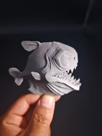 Figurine éducative de piranha — photo 3