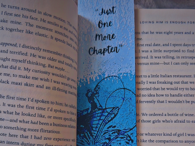 Just One More Chapter Stoybook Bookmark