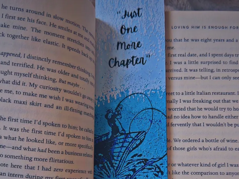 Just One More Chapter Stoybook Bookmark
