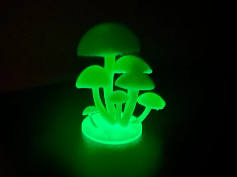 Light mushrooms (LED Lamp 001). V2
