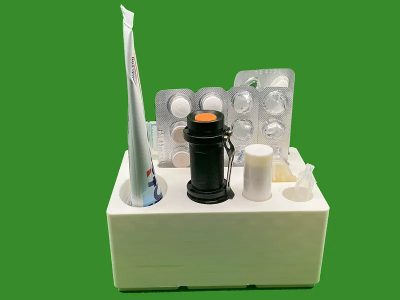 Nightstand organizer for various accessories