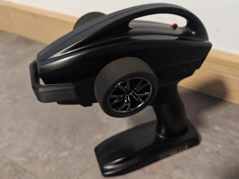 Traxxas TQI adaptateur volant pour gaucher.