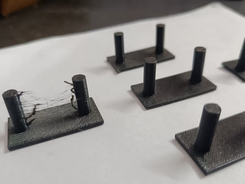 TPU 95A Temperature Test & String Test with G-Code