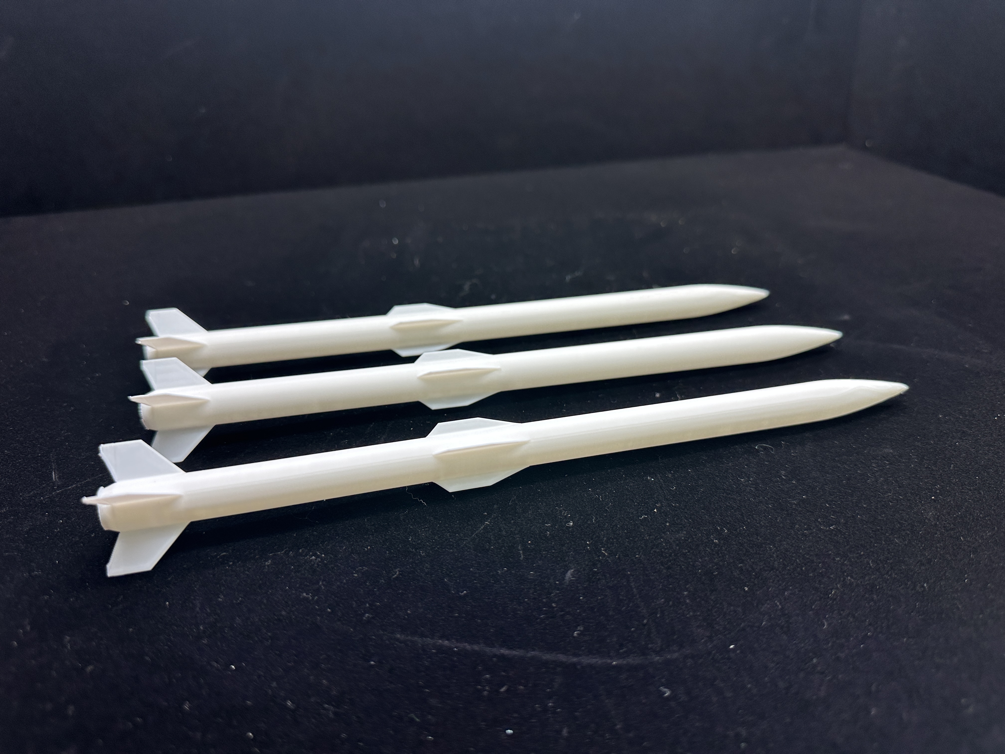 Miniatura 2 do modelo 3D 达索阵风克星 霹雳15 空空导弹 PL-15E