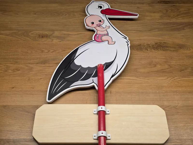 Schelle (25cm) mit Fixierbohrung