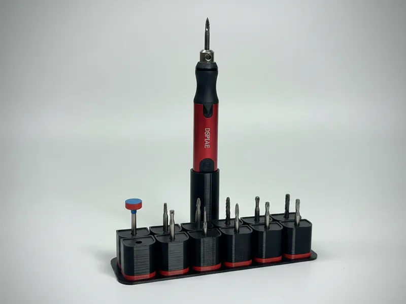 DSPIAE ES-P Engraver Stand + Bit Organizer