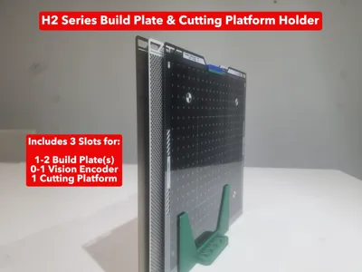 H2 Series Build Plate and Cutting Platform Holder