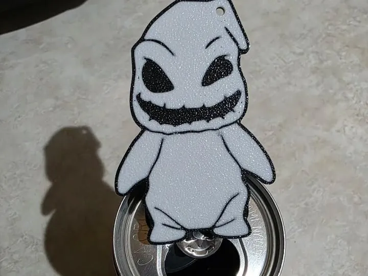 Boogie Woogie keychain & soda can tab opener