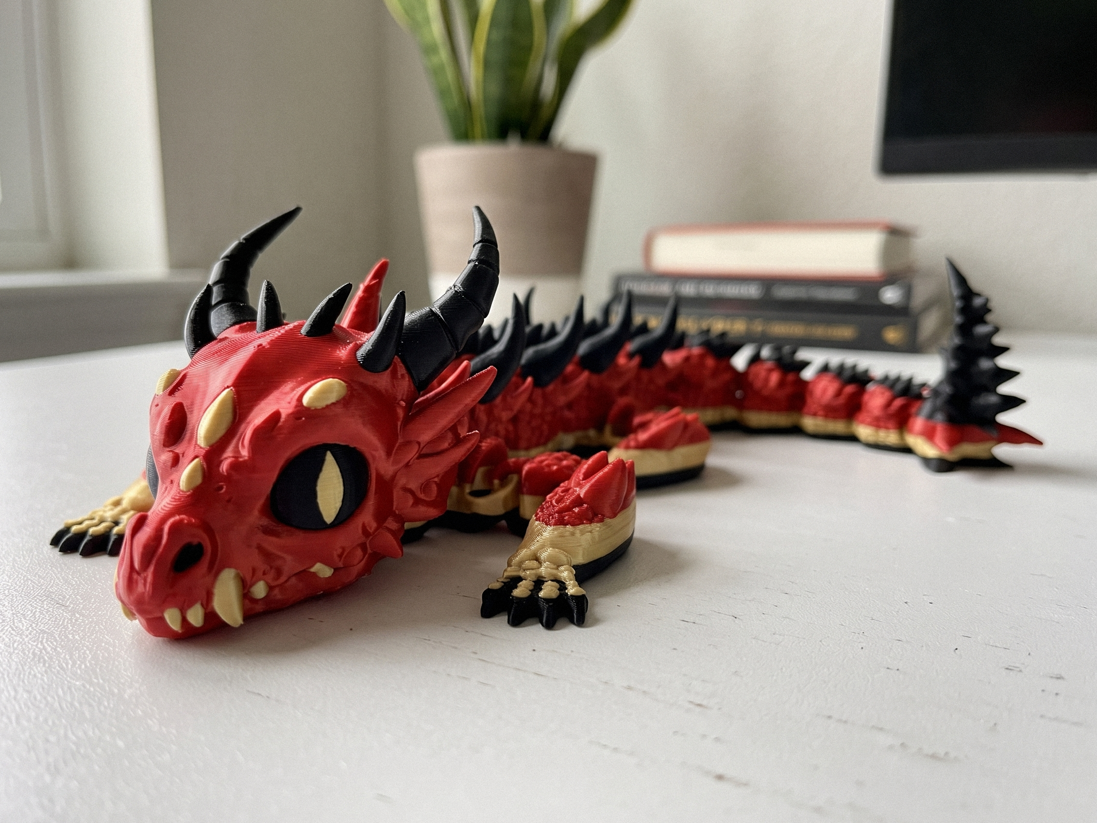 Flexi Fantasy Dragon – Articulated Dragon Toy - 1