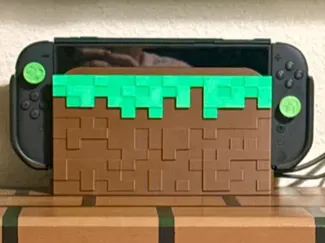 Minecraft cover nintendo 2 dock