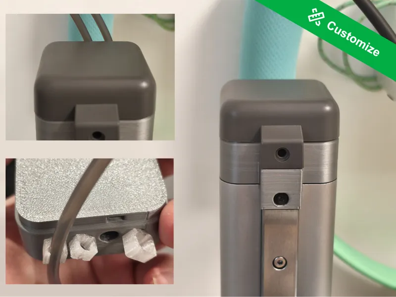 A1mini Z-axis Extension - PTFE Guide (Customize)